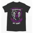 Purple In Memory Of Aunt Pancreatic Cancer Awareness Unisex T-Shirt Purple In Memory Of Aunt Pancreatic Cancer Awareness Unisex T-Shirt