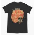 Queen Associate Degree Afrocentric GraduationShirt Unisex T-Shirt