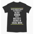 Queen MSW Social Work Masters Graduation Unisex T-Shirt