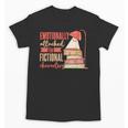 Reader Bookworm Fictional Character Reading Introvert Unisex T-Shirt