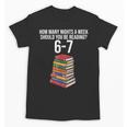 Reading Book Teacher 67 Six Seven Meme Unisex T-Shirt Reading Book Teacher 67 Six Seven Meme Unisex T-Shirt