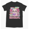 Readsalotl Axolotl Reading Book Bookworm Unisex T-Shirt Readsalotl Axolotl Reading Book Bookworm Unisex T-Shirt