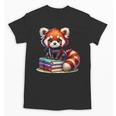 Red Panda Books Lover Reading Bookworm Unisex T-Shirt Red Panda Books Lover Reading Bookworm Unisex T-Shirt