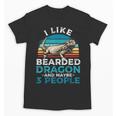 Retro Bearded Dragon Introvert For Lizard Lovers Unisex T-Shirt Retro Bearded Dragon Introvert For Lizard Lovers Unisex T-Shirt