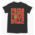 Retro Fast Food Nostalgia Vintage Diner Fries Shakes Burgers Unisex T-Shirt
