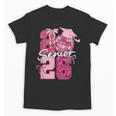 Retro Senior 2026 Coquette Bow Graduation Class Of 2026 Unisex T-Shirt