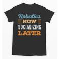 Robotics Now Minimal Socializing Introvert Vintage Unisex T-Shirt Robotics Now Minimal Socializing Introvert Vintage Unisex T-Shirt