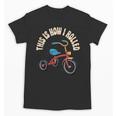 This How I Rolled Retro Tricycle 80s 90s Kid Nostalgia Unisex T-Shirt