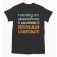 Running On Armwrestling Social Introvert Humor Vintage Unisex T-Shirt Running On Armwrestling Social Introvert Humor Vintage Unisex T-Shirt