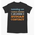 Running On Candle Making Social Introvert Humor Vintage Unisex T-Shirt