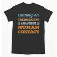 Running On Cheerleading Social Introvert Humor Vintage Unisex T-Shirt Running On Cheerleading Social Introvert Humor Vintage Unisex T-Shirt