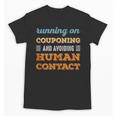 Running On Couponing Social Introvert Humor Vintage Unisex T-Shirt Running On Couponing Social Introvert Humor Vintage Unisex T-Shirt