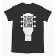 Sarcastic Jokes Genius Songwriters Are Introvert Guitarist Unisex T-Shirt