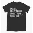 Sarcastic Mind Your Business Quote For Shy Introverts Unisex T-Shirt