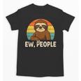 Sarcastic Sloth Introvert Anti Social Unisex T-Shirt