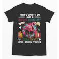 School Secretary Read Books And Know Things Flowers Flamingo Unisex T-Shirt School Secretary Read Books And Know Things Flowers Flamingo Unisex T-Shirt