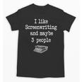 Screenwriter Playwright Writer Scribe Introvert Scriptwriter Unisex T-Shirt Screenwriter Playwright Writer Scribe Introvert Scriptwriter Unisex T-Shirt