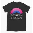 Secretly Bisexual Bi Introvert Bi Pride Antisocial LGBTQ Unisex T-Shirt Secretly Bisexual Bi Introvert Bi Pride Antisocial LGBTQ Unisex T-Shirt