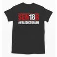 Senior 2018 Valedictorian School Colors Graduation Unisex T-Shirt