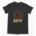 Senior 2019 Graduation Shirt Burgundy Gold Class Colors G23 Unisex T-Shirt