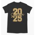 Senior 2025 Class Of 2025 Gold Senior Graduation Unisex T-Shirt