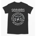 Senior 2025 Classic Rock Graduation We Salute You Unisex T-Shirt