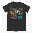 Senior 2026 Class Of 2026 Retro Groovy Graduation Grad Women Unisex T-Shirt