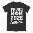 Senior 2026 Volleyball Mom High School Graduation Outfit Unisex T-Shirt