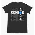 Senior Class Of 2024 Bowling First Day Of School Graduation Unisex T-Shirt