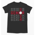 Senior Class Of 2024 Graduation 2024 Maroon Basketball Unisex T-Shirt