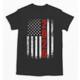 Senior Class Of 2026 Patriotic American USA Flag Graduation Unisex T-Shirt