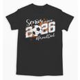 Senior Dad Class Of 2026 Soccer Ball Graduation Unisex T-Shirt