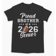 Senior Football Brother Class Of 2026 Graduation Graduate Unisex T-Shirt