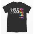 Senior Graduation Class Of 2023 Aunt Senior Tie Dye Unisex T-Shirt