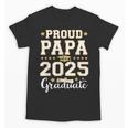 Senior Graduation Proud Papa 2025 Graduate Class Matching Unisex T-Shirt