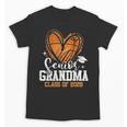 Senior Grandma Class Of 2026 Basketball Graduation Heart Unisex T-Shirt