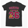 Senior Mom 2026 Proud Senior Mom Class Of 26 For Graduation Unisex T-Shirt