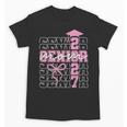 Senior Mom 2027 Class Of 2027 Coquette Bow Graduation 2027 Unisex T-Shirt