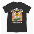 Senior Mom Class Of 2026 Daisy Flower Retro Graduation Unisex T-Shirt