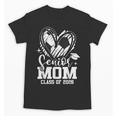 Senior Mom Class Of 2026 Soccer Graduation Heart Unisex T-Shirt