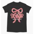 Senior Twenty Twenty-Six Coquette Graduation Class Of 2026 Unisex T-Shirt