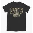 Seniors 2019 Class TShirt Camo Print T-Shirt Graduation Gift Unisex T-Shirt