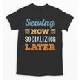 Sewing Now Minimal Socializing Introvert Vintage Unisex T-Shirt Sewing Now Minimal Socializing Introvert Vintage Unisex T-Shirt