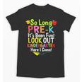 So Long Pre-K Kindergarten Here I Come Graduation Kids Unisex T-Shirt