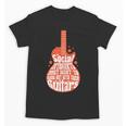 Social Introverts Hang Out With Guitars Musician Guitarist Unisex T-Shirt
