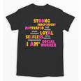 Social WorkerShirt Graduation Social Work Month Unisex T-Shirt