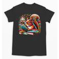 Squirrel Reading a Book Lover Bookworm Unisex T-Shirt Squirrel Reading a Book Lover Bookworm Unisex T-Shirt
