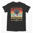 My Stepmom Mastered It Master's Degree Graduation Vintage Unisex T-Shirt