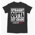 Straight Outta 1st Grade Class Of 2029 Shirt Graduation Unisex T-Shirt