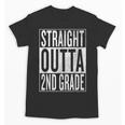 Straight Outta 2nd Grade Great Graduation Shirt Unisex T-Shirt